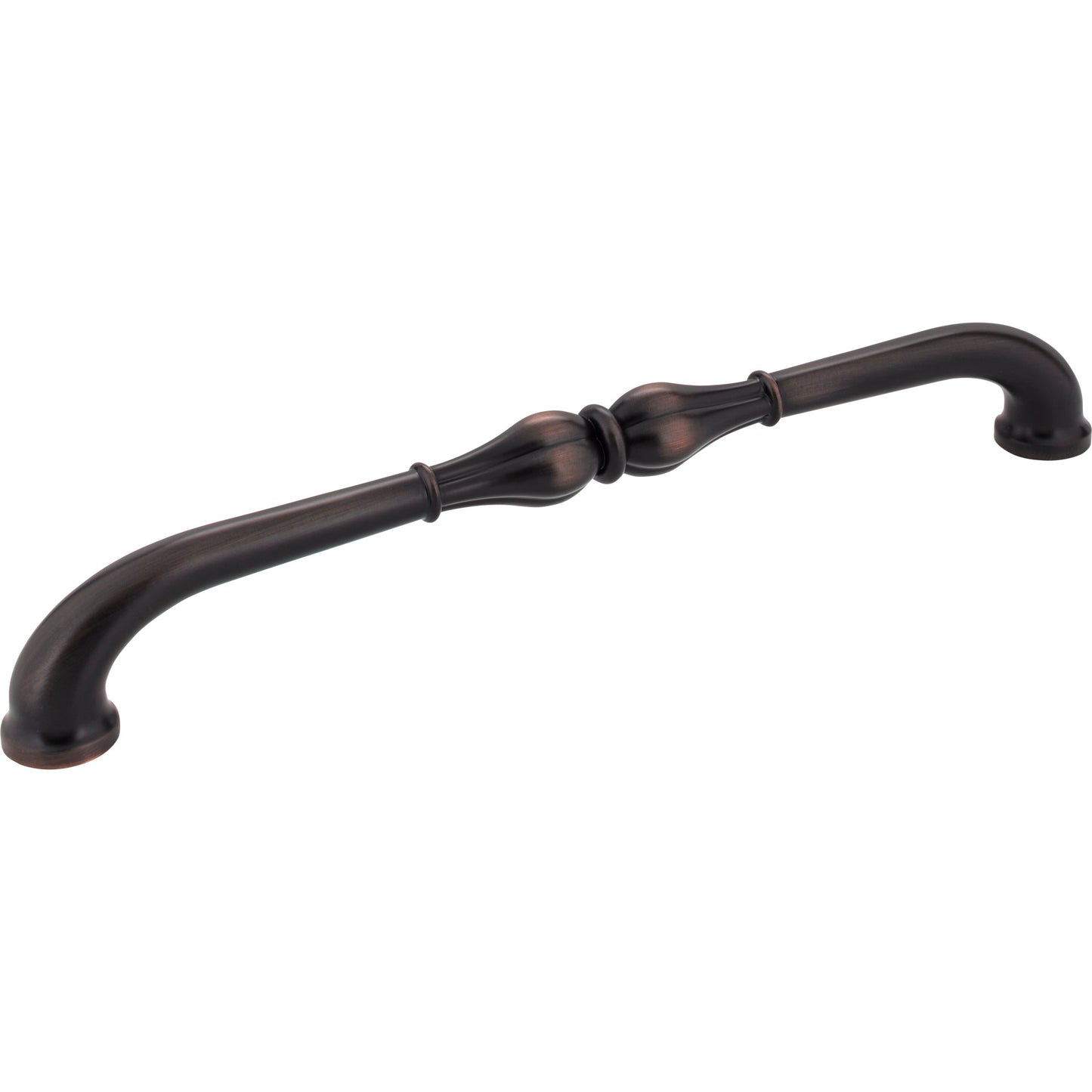 JEFFREY ALEXANDER 818-12DBAC Bella 12" Center-to-Center Appliance Pull , Brushed Oil Rubbed Bronze