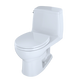 TOTO MS853113#01 Ultimate One-Piece Round Bowl 1.6 GPF Toilet , Cotton White