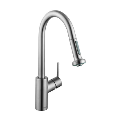 HANSGROHE 14877801 Stainless Steel Optic Talis S² Modern Kitchen Faucet 1.75 GPM