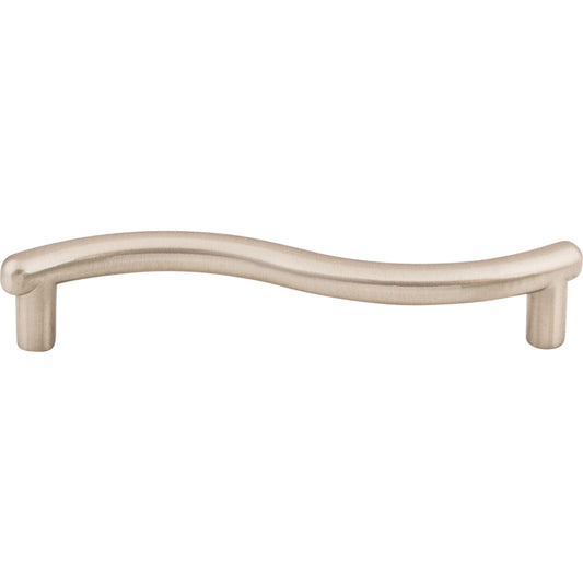 TOP KNOBS M509 Spiral 3 3/4" Center to Center Bar Pull - Brushed Satin Nickel