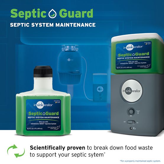 INSINKERATOR EVO SEPTIC GUARD Evolution Septic Guard Garbage Disposal, 3/4 HP