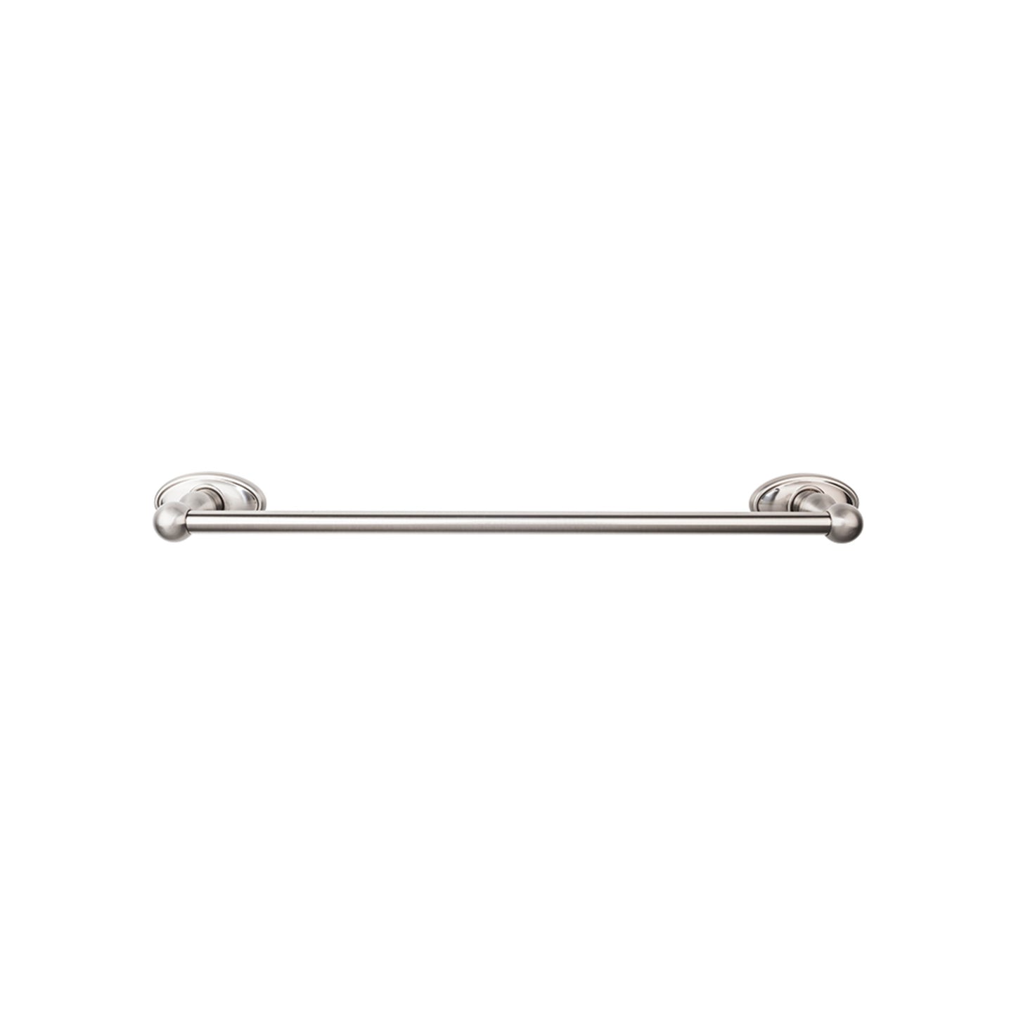 TOP KNOBS ED8BSNC TOP BATH (R) Edwardian Bath Single 26 1/2" Wall Mounted Towel Bar - Brushed Satin Nickel