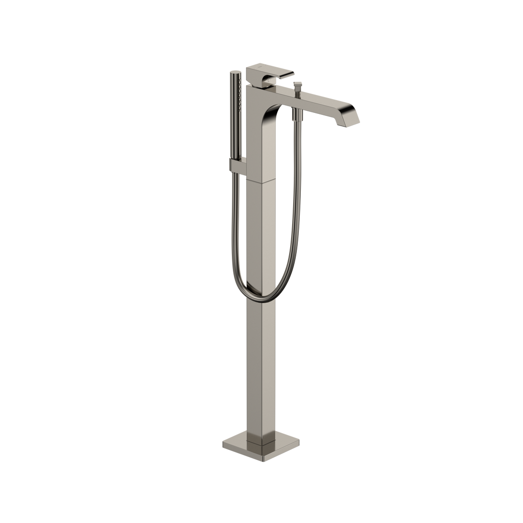 TOTO TBG08306U#PN Gc Single-Handle Free Standing Tub Filler With Handshower - Polished Nickel
