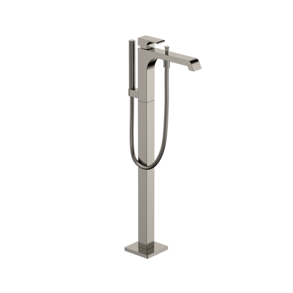 TOTO TBG08306U#PN Gc Single-Handle Free Standing Tub Filler With Handshower - Polished Nickel