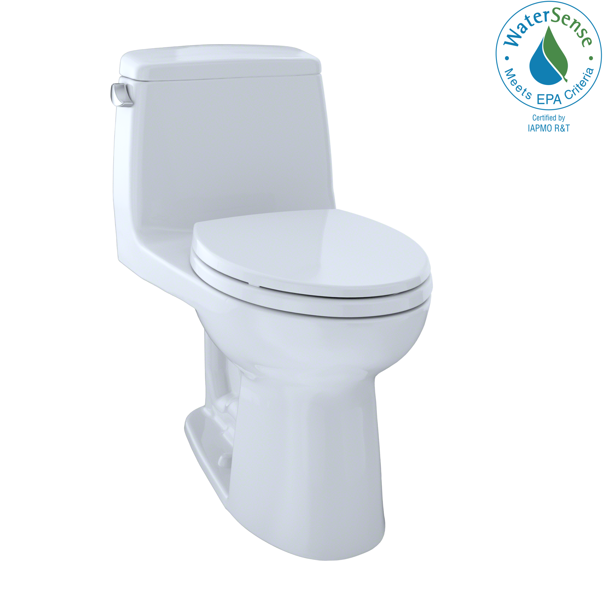 TOTO MS854114EL#01 Eco Ultramax One-Piece Elongated 1.28 Gpf Ada Compliant Toilet - Cotton White