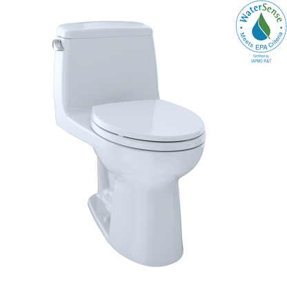 TOTO MS854114EL#01 Eco Ultramax One-Piece Elongated 1.28 Gpf Ada Compliant Toilet - Cotton White