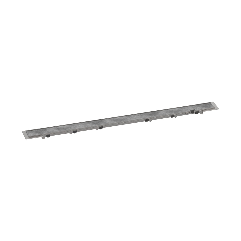 HANSGROHE 56032001 RainDrain Rock Trim Flex 35 1/4" Cut to Size and Tileable - Nature Stone
