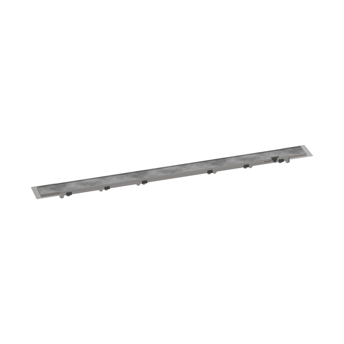 HANSGROHE 56032001 RainDrain Rock Trim Flex 35 1/4" Cut to Size and Tileable - Nature Stone