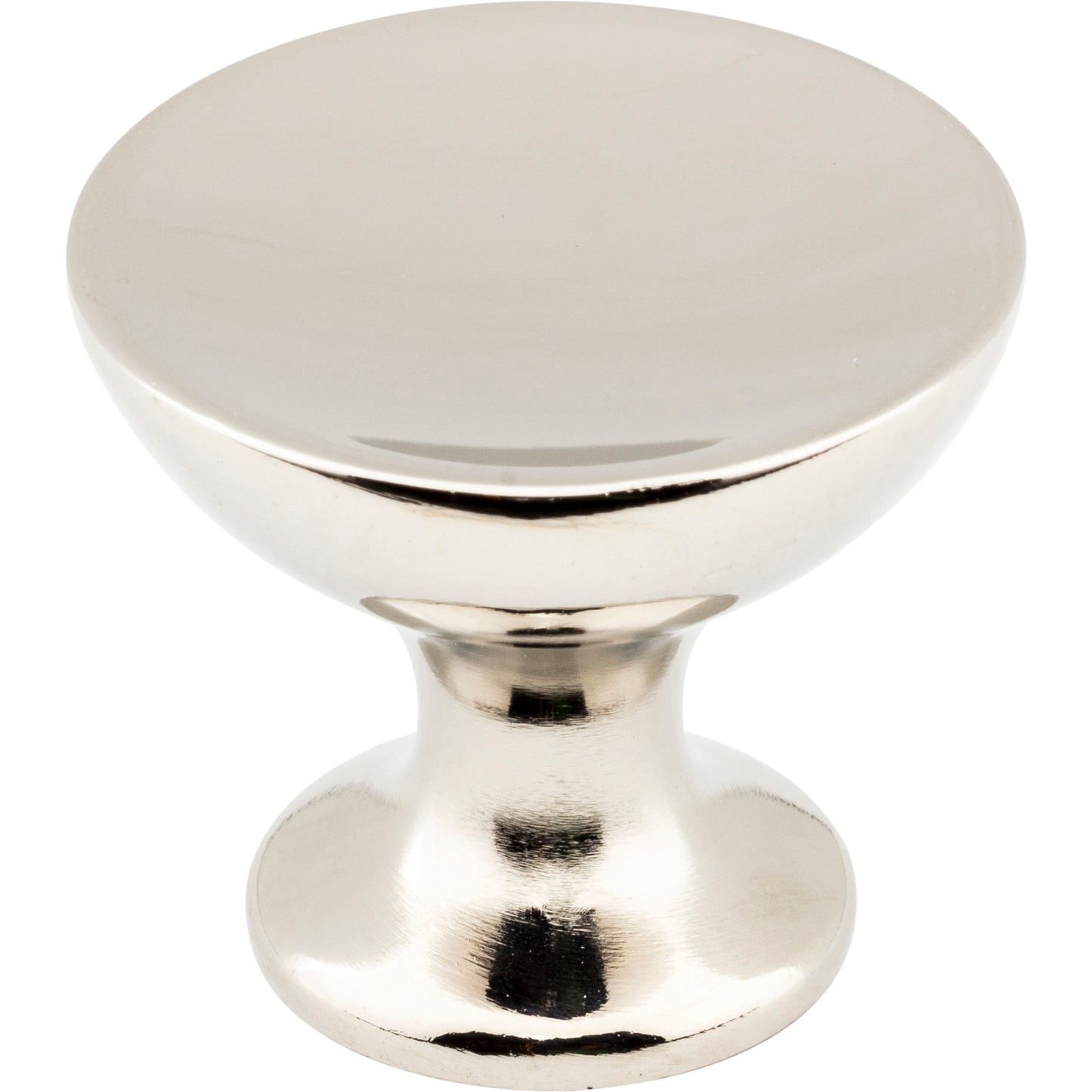 JEFFREY ALEXANDER 667L-NI Rae 1-3/8" Diameter Mushroom Knob , Polished Nickel