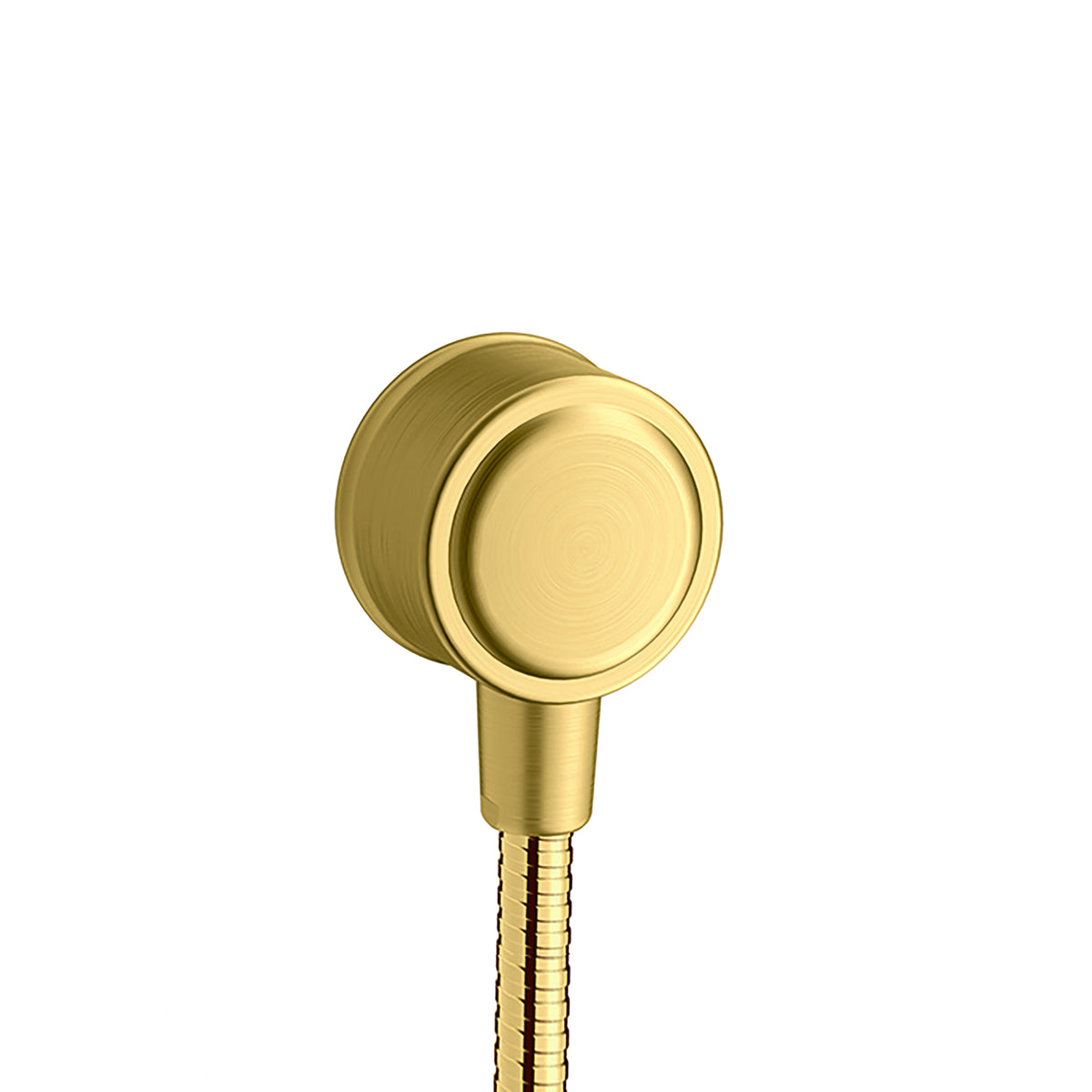 AXOR 16884251 Montreux Wall Outlet with Check Valves - Brushed Gold Optic