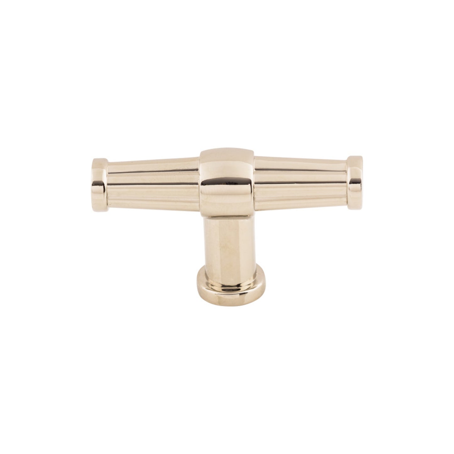 TOP KNOBS TK194PN Luxor 2 1/2" Length Bar Knob - Polished Nickel