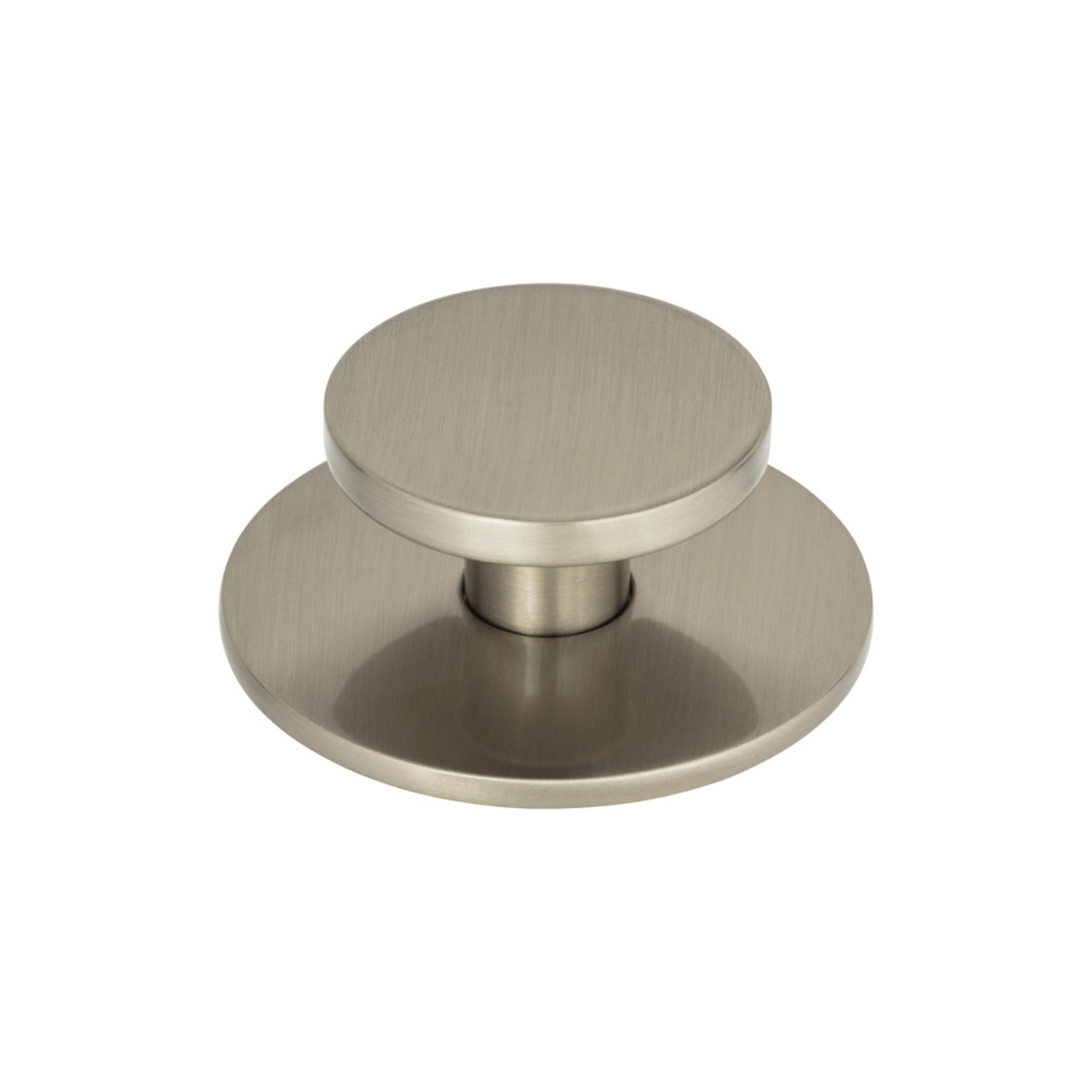 ATLAS A601-BRN Dot 2" Diameter Round Knob - Brushed Nickel
