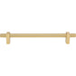 JEFFREY ALEXANDER 478-12BG Larkin 1 12" Center-to-Center Appliance Pull - Brushed Gold