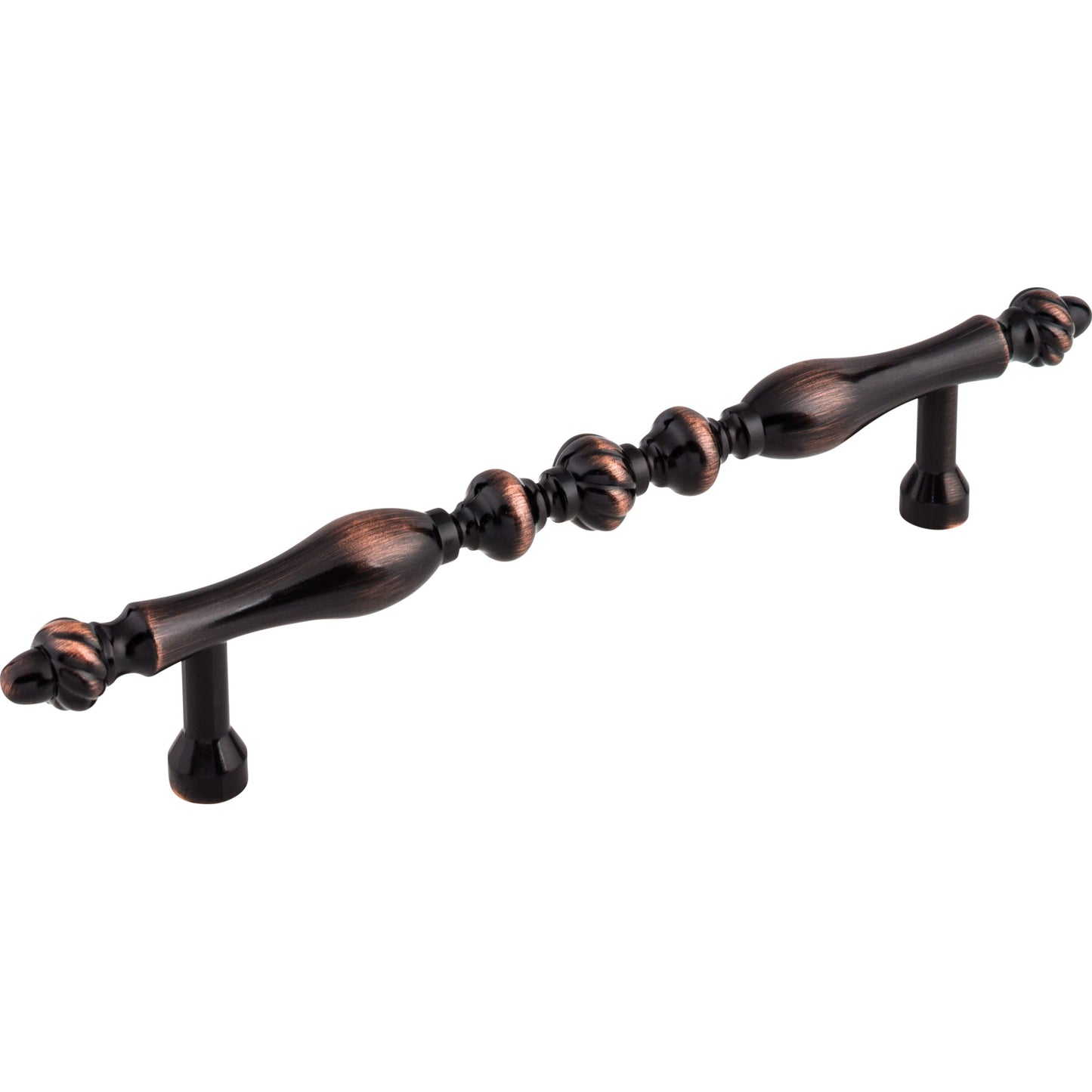 TOP KNOBS M1795-7 Somerset Melon 7" Center to Center Bar Pull - Tuscan Bronze