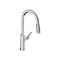 HANSGROHE 04852000 Locarno HighArc Kitchen Faucet, 2-Spray Pull-Down, 1.75 GPM - Chrome