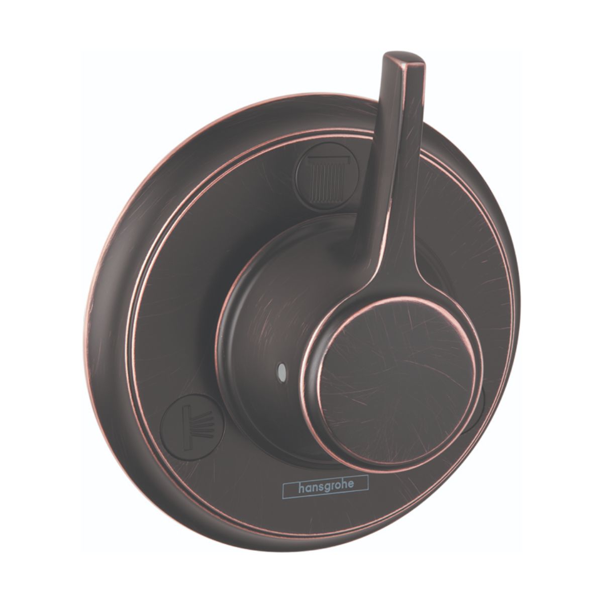 HANSGROHE 15934921 Ecostat Classic Diverter Trim Trio/Quattro - Rubbed Bronze