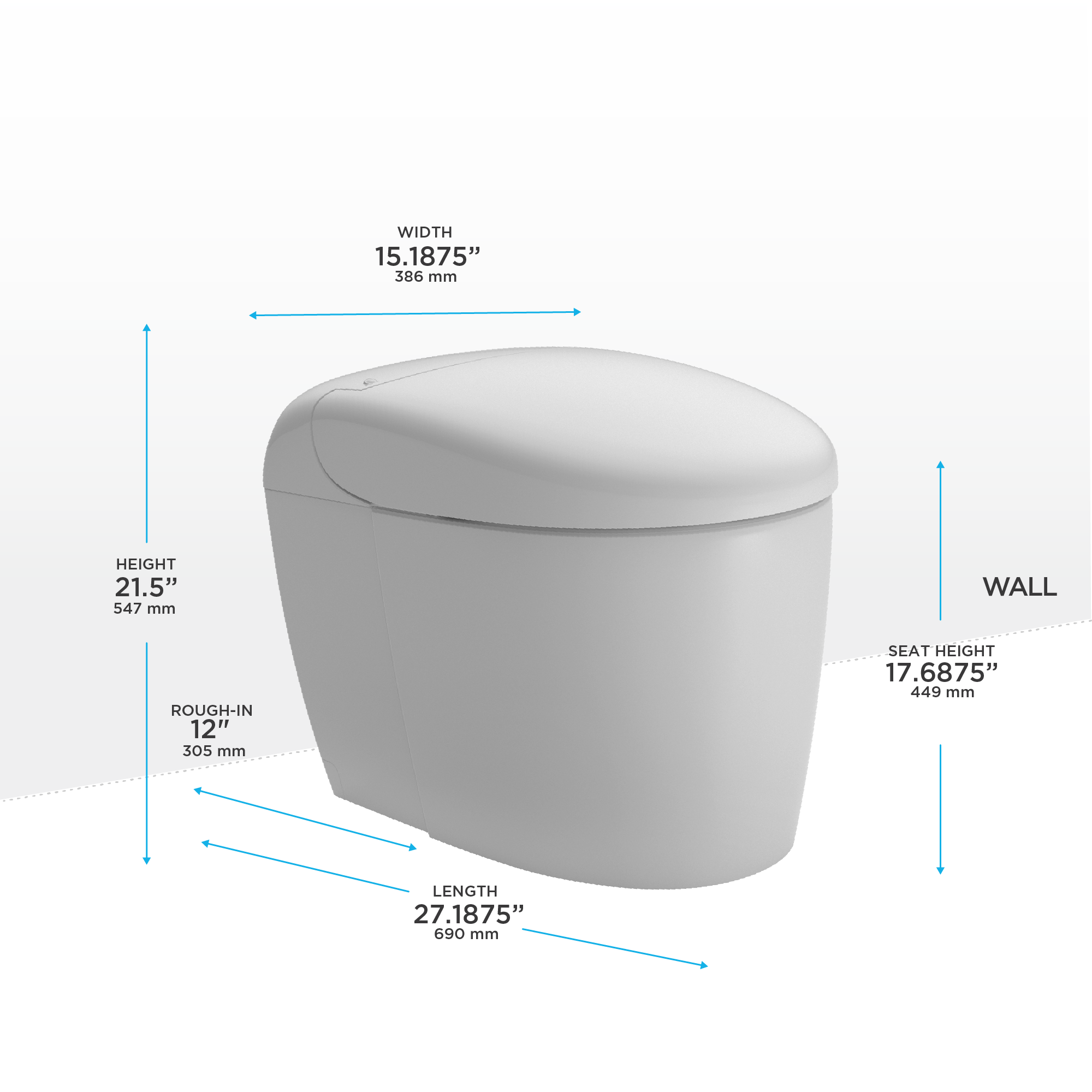 TOTO MS8341CUMFG#01 Neorest Rs Dual Flush 1.0 Or 0.8 Gpf Toilet With Integrated Bidet Seat And Ewater+ - Cotton White