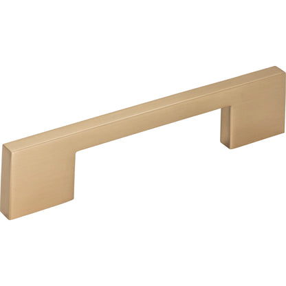 ATLAS A867-CM Thin Square 5 1/16" Center to Center Bar Pull - Champagne