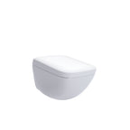 TOTO CWT9538CEMFG#01 Neorest Wx1 Dual Flush 1.2 Or 0.8 Gpf Wall-Hung Toilet With Integrated Bidet Seat And Ewater+ - Cotton White