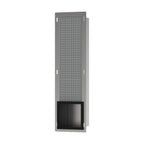 HANSGROHE 56058670 XtraStoris Original Recessed Toilet Paper Holder with Storage & Tileable Door - Matte Black