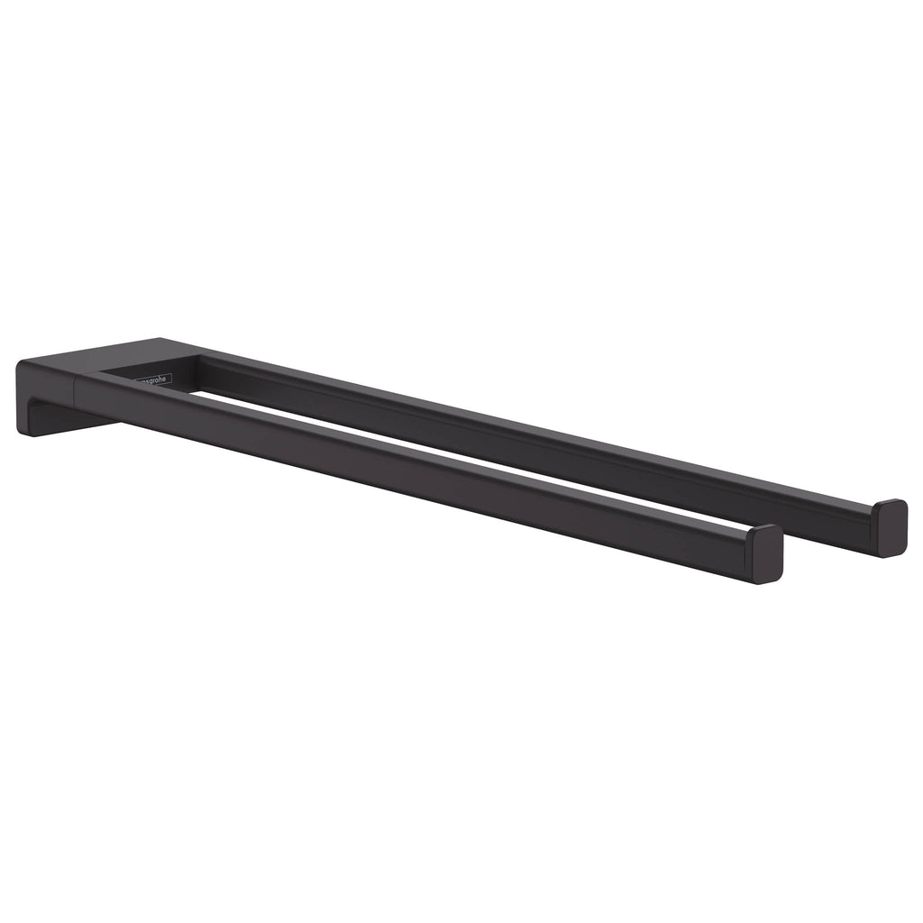HANSGROHE 41770670 AddStoris Dual  Towel Bar - Matte Black