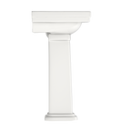 TOTO LPT532N#11 Promenade 24" X 19-1/4" Rectangular Pedestal Bathroom Sink For Single Hole Faucets - Colonial White