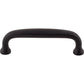 TOP KNOBS M1681 Charlotte 3" Center to Center Bar Pull - Flat Black