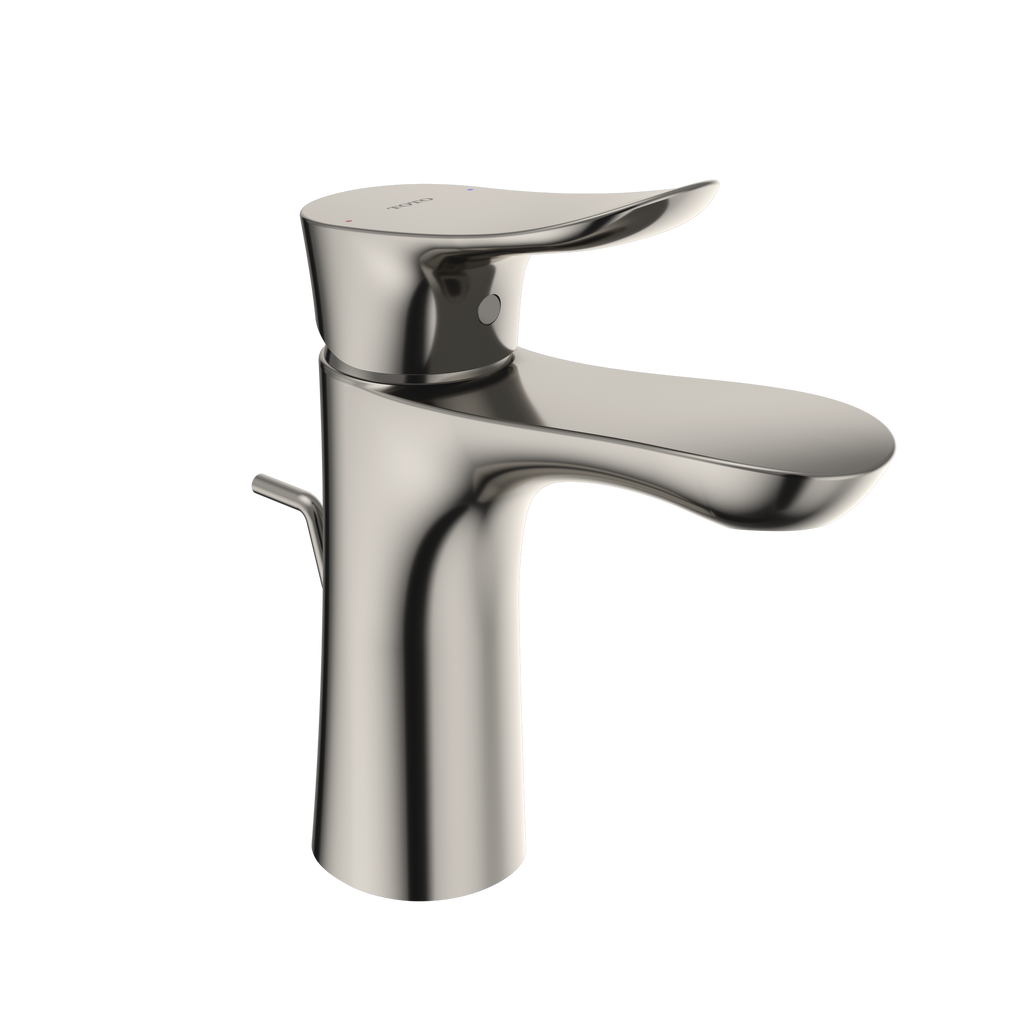TOTO TLG01301U#PN Go 1.2 Gpm Single Handle Bathroom Sink Faucet With Comfort Glide Technology And Drain Assembly - Polished Nickel