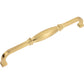 JEFFREY ALEXANDER 278-12BG Audrey 12" Center-to-Center Appliance Pull - Brushed Gold