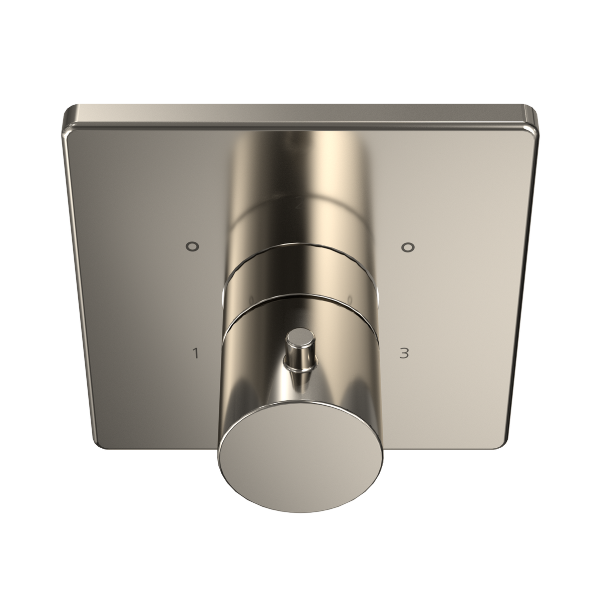 TOTO TBV02102U#PN Square Three-Way Diverter Shower Trim With Off - Polished Nickel