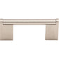 TOP KNOBS M1040 Princetonian 3" Center to Center Bar Pull - Brushed Satin Nickel