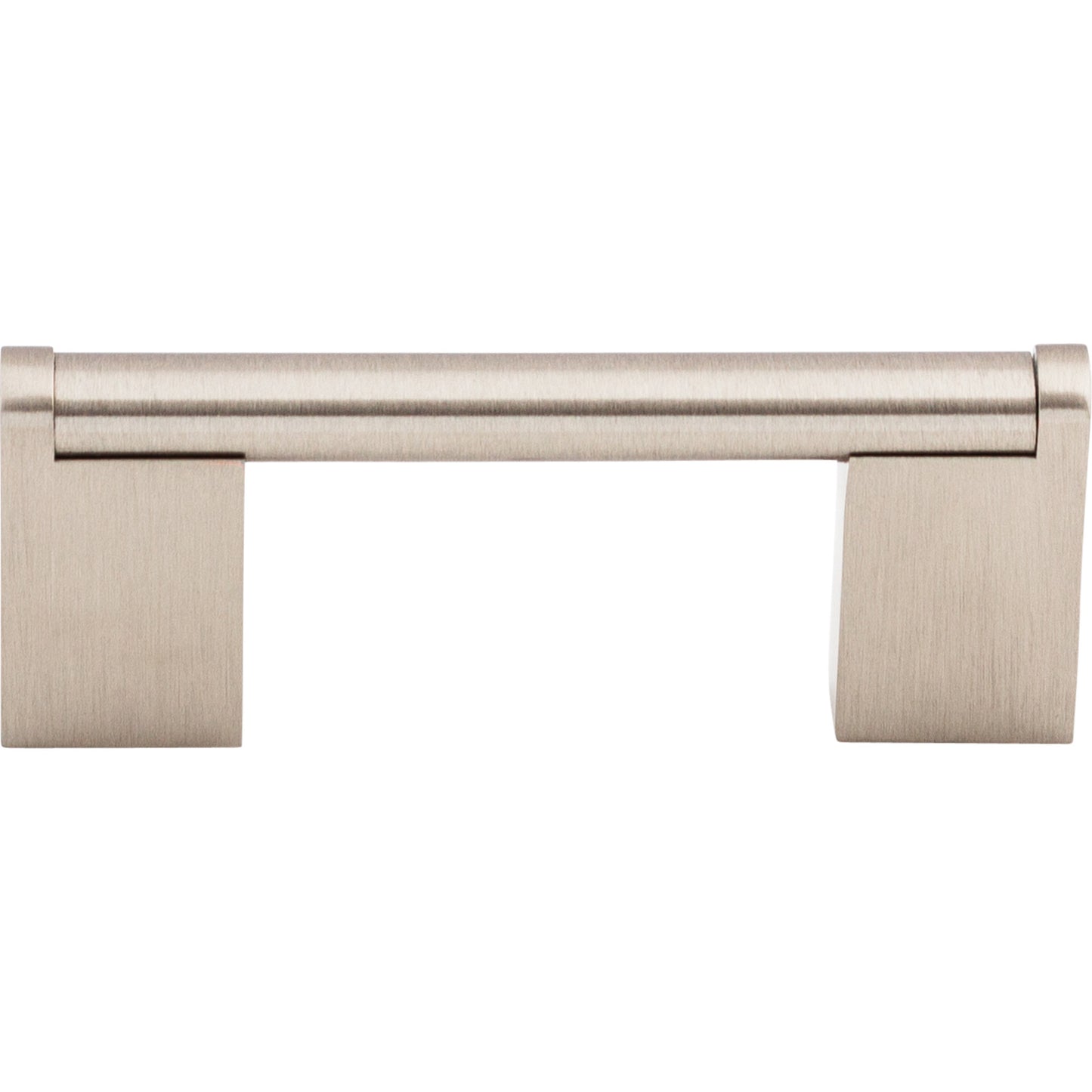 TOP KNOBS M1040 Princetonian 3" Center to Center Bar Pull - Brushed Satin Nickel