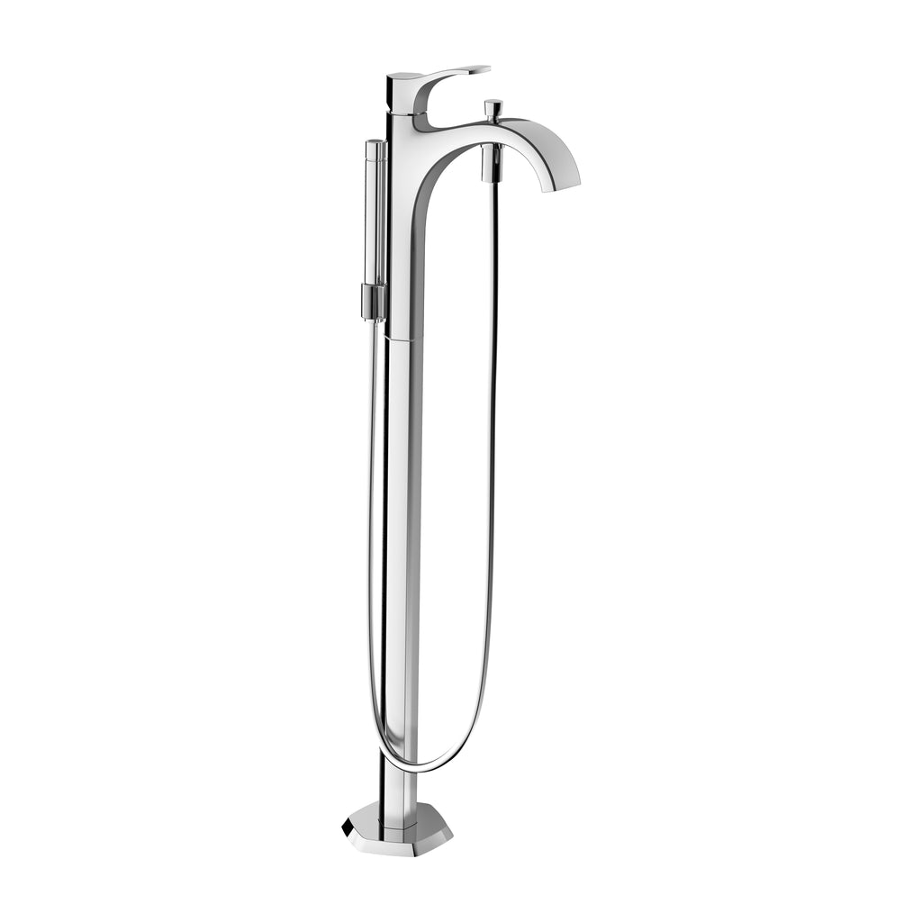 HANSGROHE 04818000 Locarno Freestanding Tub Filler Trim with 1.75 GPM Handshower - Chrome
