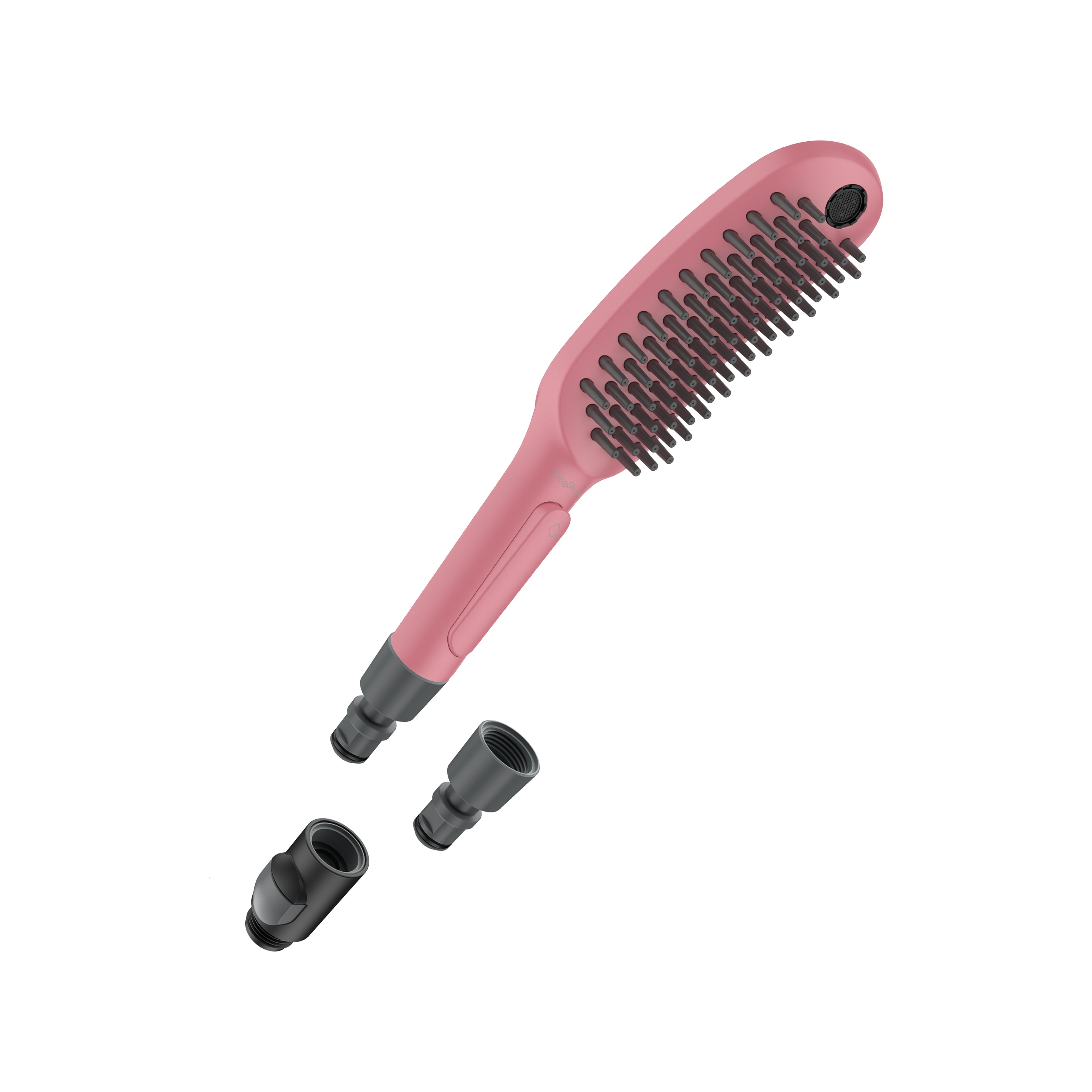 HANSGROHE 04973560 Dog Shower Dog Shower + Quick Connect, 3-Spray, 1.75 GPM, - Pink