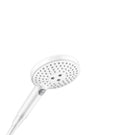 HANSGROHE 26037701 Raindance Select S Handshower 120 3-Jet PowderRain, 2.5 GPM - Matte White