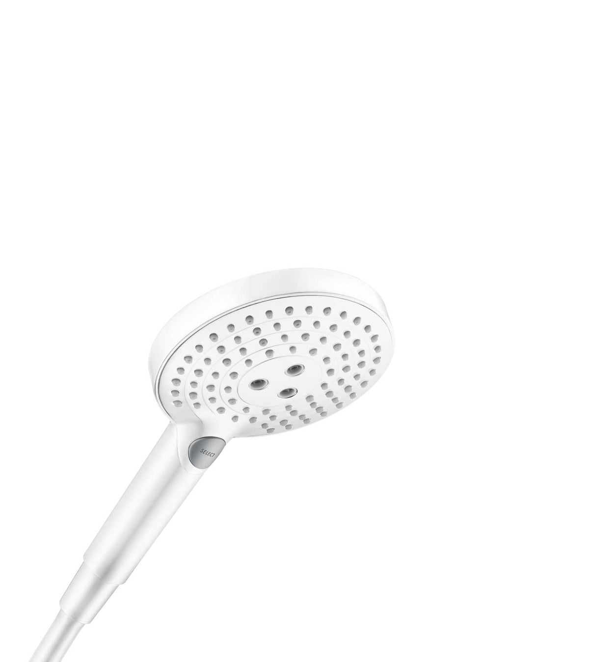 HANSGROHE 26037701 Raindance Select S Handshower 120 3-Jet PowderRain, 2.5 GPM - Matte White