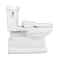 TOTO MW9744734CEFGA#01 WASHLET+ Eco Guinevere Elongated 1.28 GPF Universal Height Toilet , Cotton White