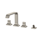 TOTO TBG08202U#BN Gc Two-Handle Deck-Mount Roman Tub Filler Trim With Handshower - Brushed Nickel