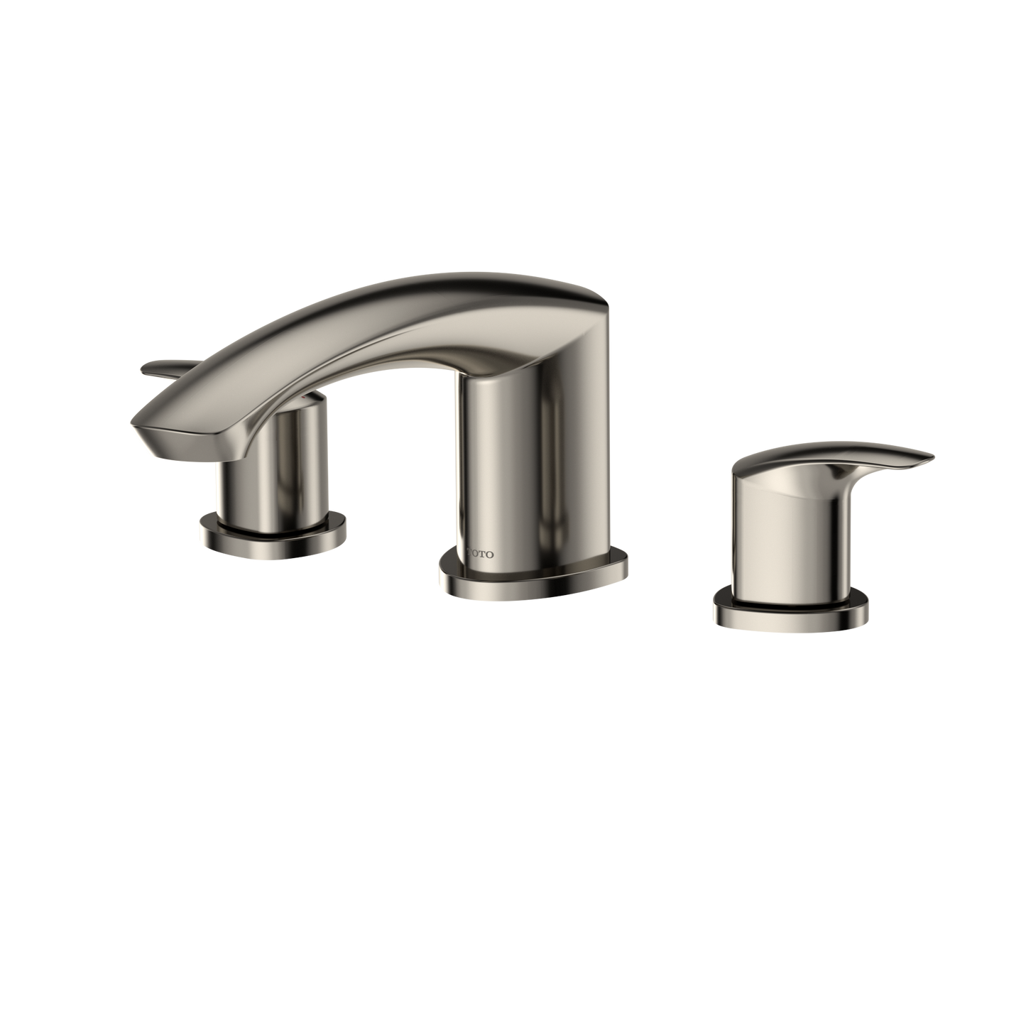 TOTO TBG09201U#PN GM Two-Handle Deck-Mount Roman Tub Filler Trim , Polished Nickel