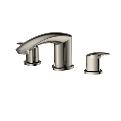 TOTO TBG09201U#PN Gm Two-Handle Deck-Mount Roman Tub Filler Trim - Polished Nickel