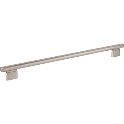ATLAS A517-BRN Holloway 12" Center to Center Bar Pull - Brushed Nickel