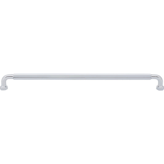 TOP KNOBS TK3206PC Dustin 12" Center to Center Bar Pull - Polished Chrome