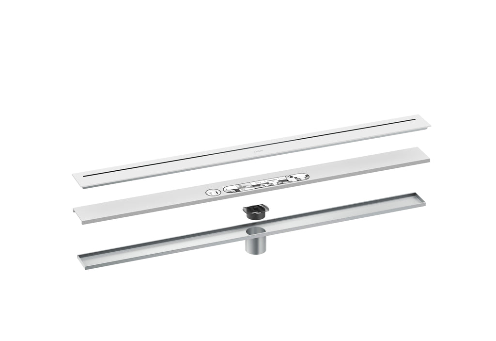 AXOR 42522701 Drains Floor Installation 35 7/16" - Matte White
