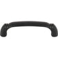 TOP KNOBS TK1031BLK Pomander 3 3/4" Center to Center Bar Pull - Flat Black