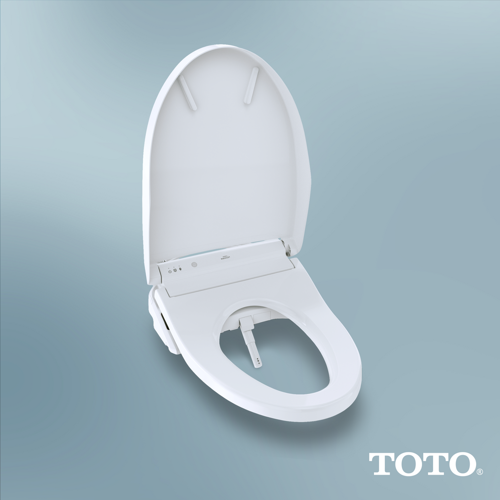 TOTO SW3036R#01 Washlet K300 Electronic Bidet Toilet Seat With Instantaneous Water Heating - Cotton White