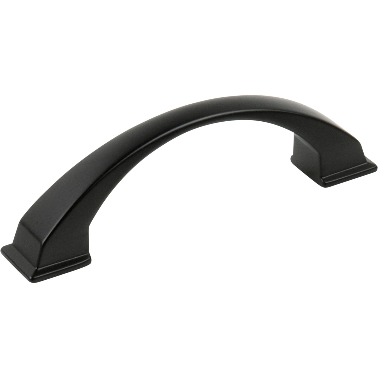 JEFFREY ALEXANDER 944-96MB Roman 96 mm Center-to-Center Arch Pull - Matte Black