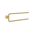 AXOR 42822250 Universal Circular Double Towel Bar, 20" - Brushed Gold Optic