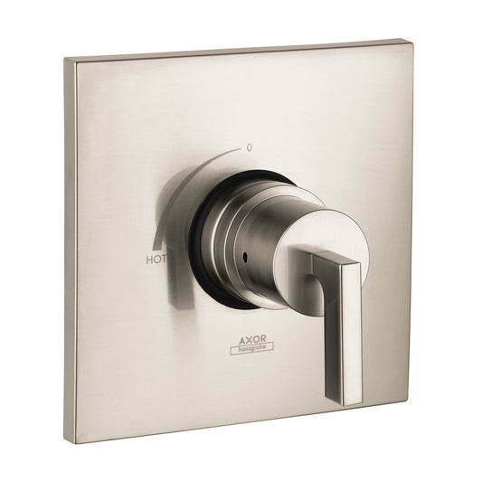 AXOR 39414821 Citterio Pressure Balance Trim - Brushed Nickel