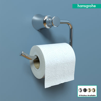 HANSGROHE 04787000 Chrome Joleena Transitional Toilet Paper Holder
