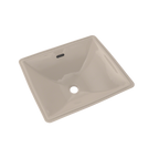 TOTO LT624G#03 Legato Rectangular Undermount Bathroom Sink With Cefiontect - Bone
